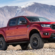 A 2020 Ford Ranger with the FX4 Off-Road and Ford Performance Level 2 packages